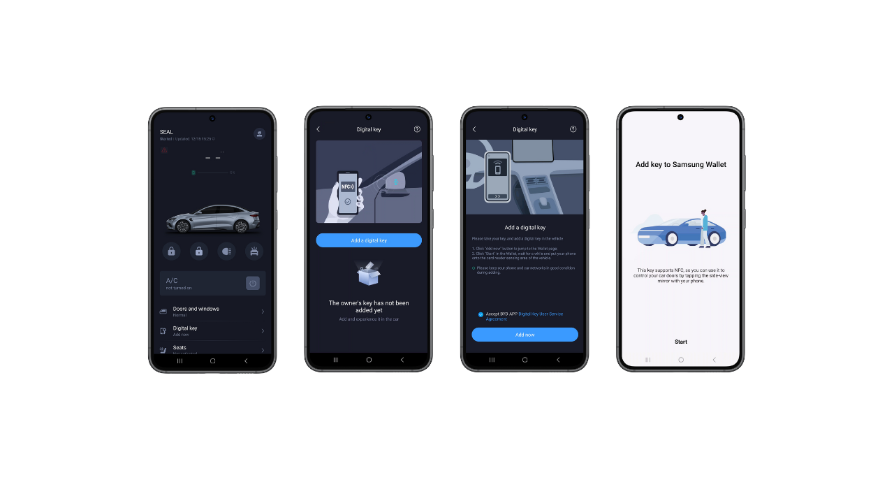 Konfigurowanie klucza cyfrowego asiagame w telefonie Samsung Galaxy